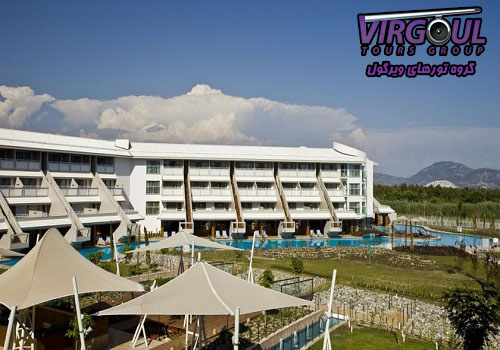 ساختمان هتل هیلتون دالامان ریزورت مارماریس