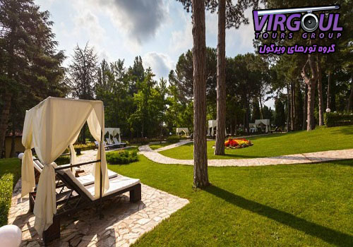 فضای سبز هتل ملیا گرند هرمیتاژ وارنا بلغارستان