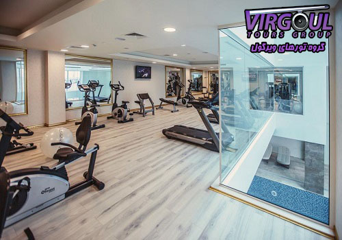 سالن ورزشی هتل لئو گرند باتومی گرجستان