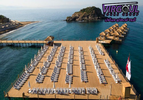 پلاژ هتل سانیس رویال افسوس کوش آداسی