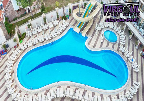 استخر هتل گلدن راک بیچ مارماریس