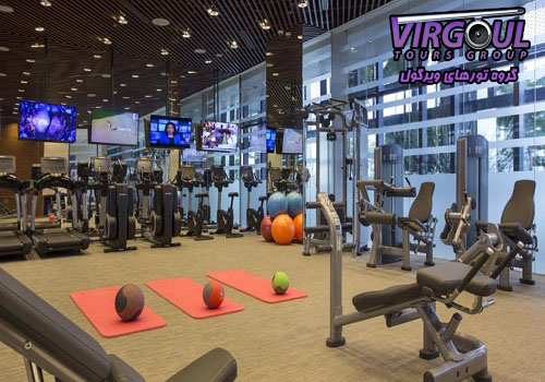 سالن ورزشی هتل وان فارر سنگاپور