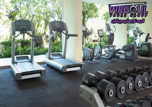 سالن ورزشی هتل گلدن سندس بای شانگری لا پنانگ مالزی