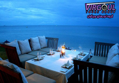 رستوران ساحلی هتل وی ویلاس هواهین بای اکور هواهین