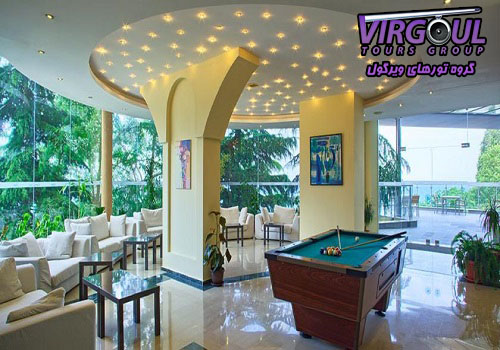 سالن بیلیارد هتل لونا وارنا بلغارستان