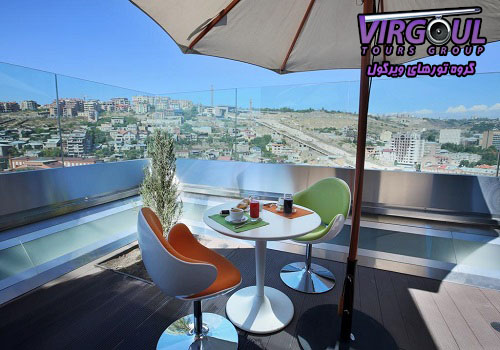 تراس هتل اپرا سوئیت هاس ایروان ارمنستان