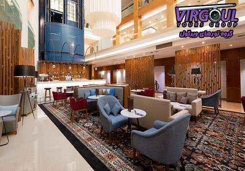 لابی هتل رادیسون بلو ایروان ارمنستان