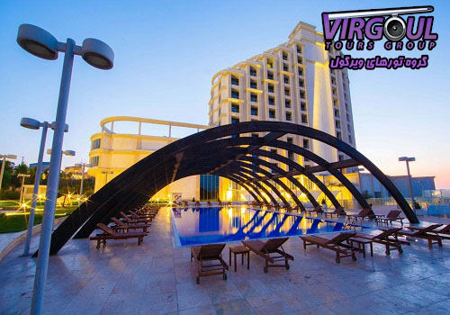 استخر هتل کمپینسکی بادامدار باکو