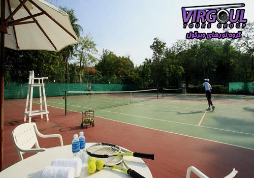 زمین تنیس هتل سنترا گرند هواهین