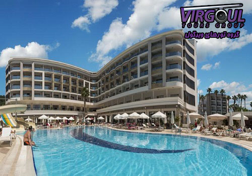 ساختمان هتل گلدن راک بیچ مارماریس