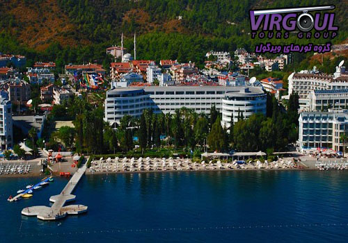 ساحل هتل دی ریزورت گرند آزور مارماریس