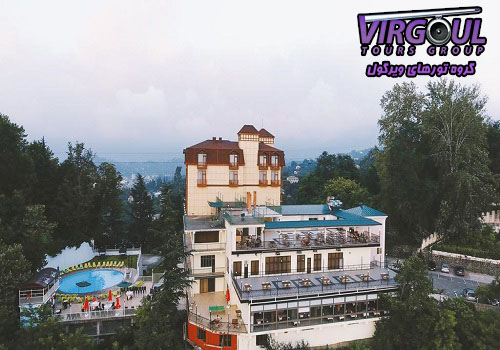 ساختمان هتل اسپوتنیک باتومی گرجستان