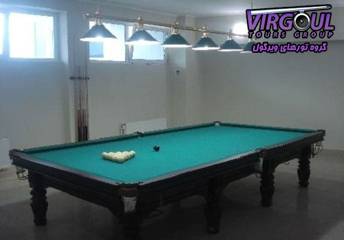 سالن بیلیارد هتل ساناپیرو باتومی گرجستان