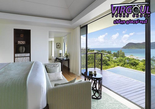 اتاق هتل رافلز پراسلین سیشل