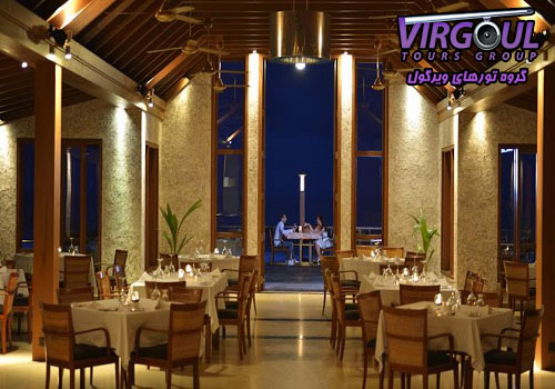 رستوران هتل پارادایس آیلند مالدیو