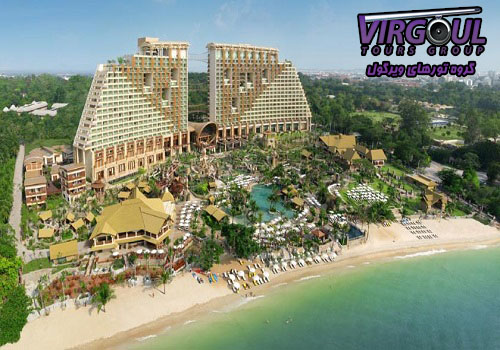 ساختمان و ساحل هتل سنتارا گرند میراژ پاتایا