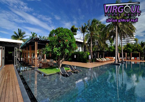 فضای سبز هتل وی ویلاس هواهین بای اکور هواهین