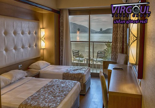 اتاق هتل پاشا بیچ مارماریس