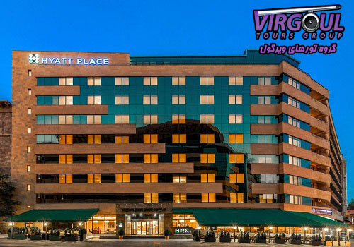 ساختمان هتل حیات پالاس ایروان ارمنستان