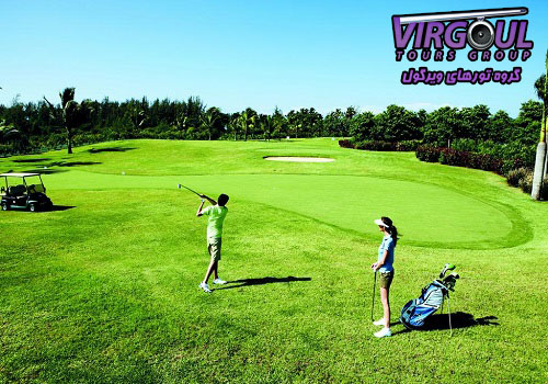 زمین گلف هتل شانتی موریس