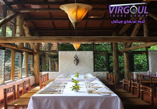 رستوران جنگلی هتل سارووا لیون هیل ناکورو