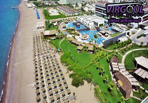 ساحل هتل سنسیمار بلک آنتالیا