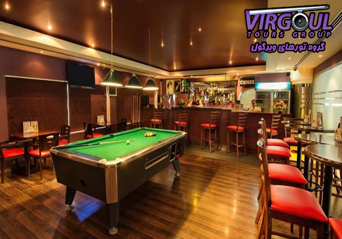 سالن بیلیارد هتل گرند سنترال دبی