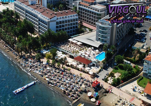 ساحل هتل پاشا بیچ مارماریس